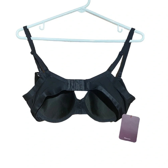 NWT. Felina Parallel Demi Contour Bra Black 125147 34C - Picture 4 of 4